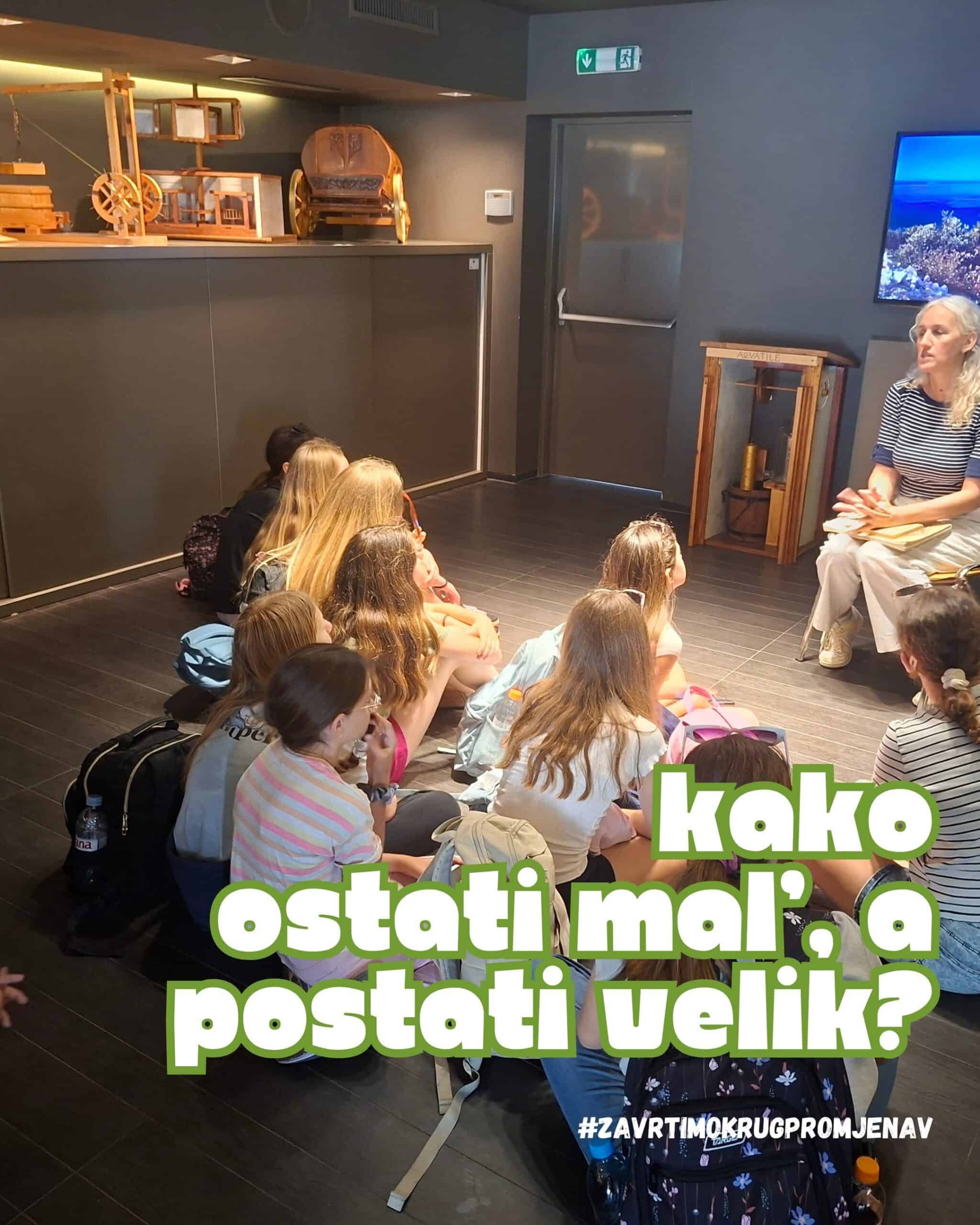 Učenici projekta „Zavrtimo krug promjena V” posjetili Memorijalni centar Faust Vrančić